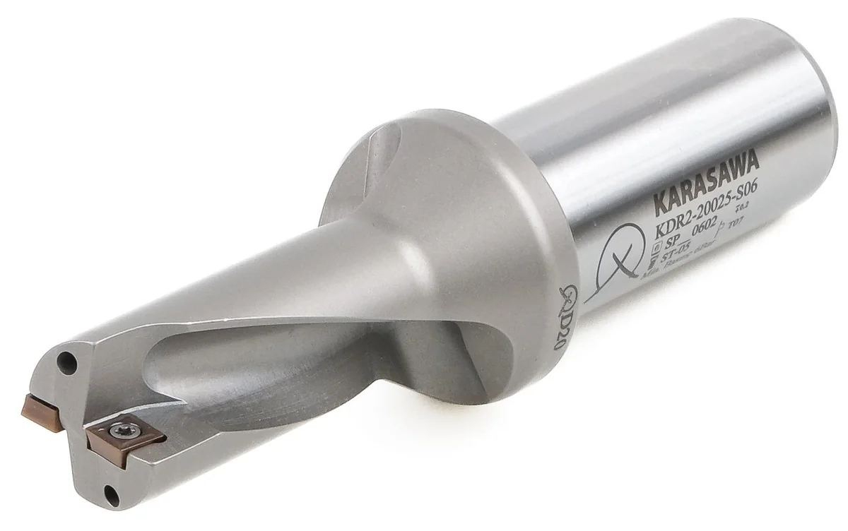 Punta a inserti KARASAWA KDR2-20025-S06, serie KDR-S con inserti quadrati SPMK