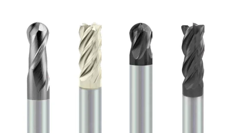 Frese KARASAWA per acciai inossidabili a passo dei denti differenziato: versioni a testa sferica, a molti taglienti e a quattro taglienti con rivestimenti STRONG e STRONG-X